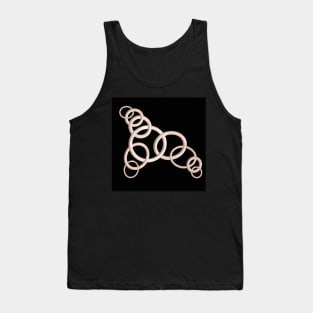 Rose gold chain Tank Top